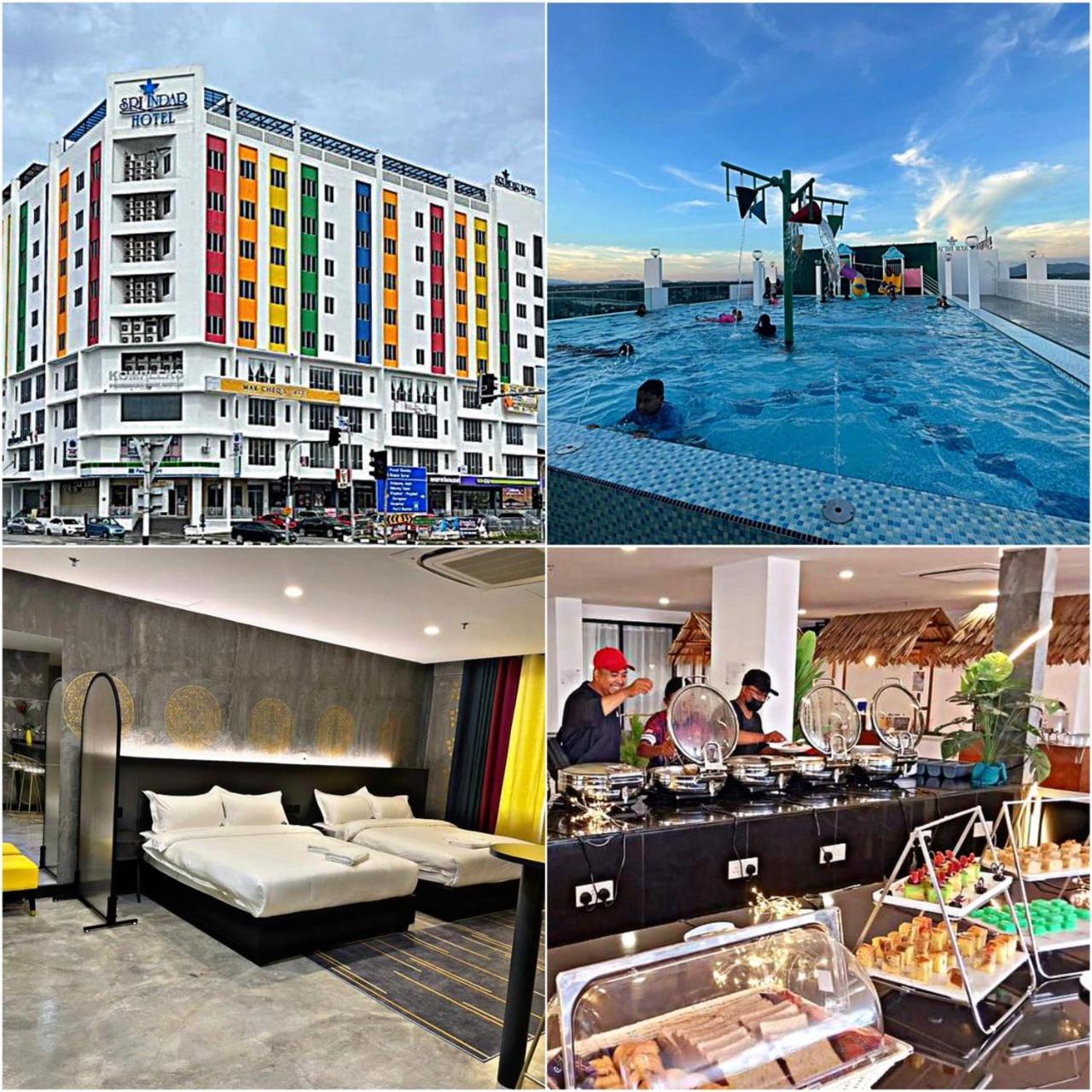 Sri Indar Hotel & Suites Parit Buntar Extérieur photo