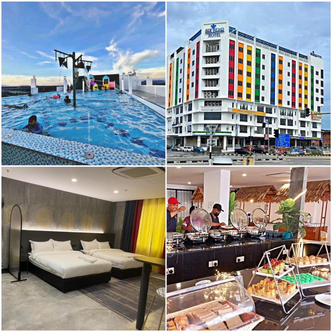 Sri Indar Hotel & Suites Parit Buntar Extérieur photo
